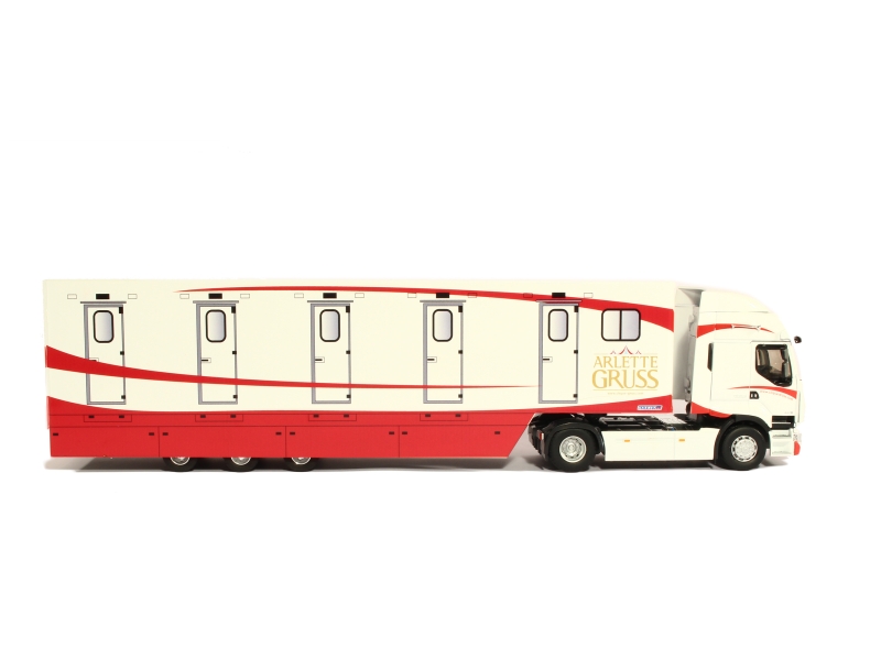 Camion Miniature Eligor Surber - Renault Premium DXi Avec Remorque Chéreau TPS Plein Sud - 1/43 - Neuf