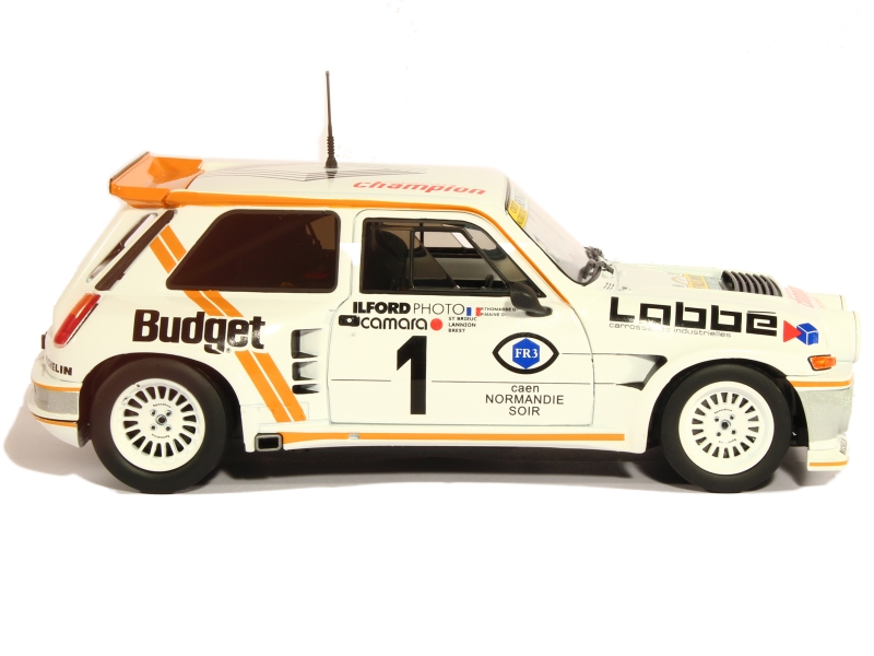 83283 Renault R5 Maxi Turbo Armor Rally 1986