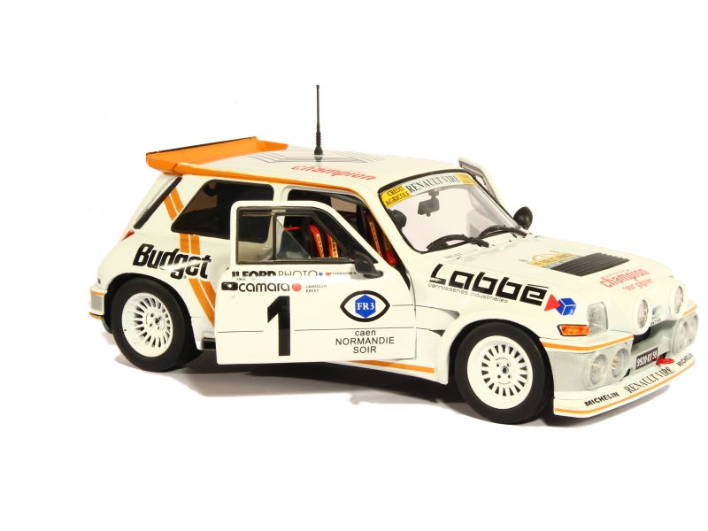 83283 Renault R5 Maxi Turbo Armor Rally 1986