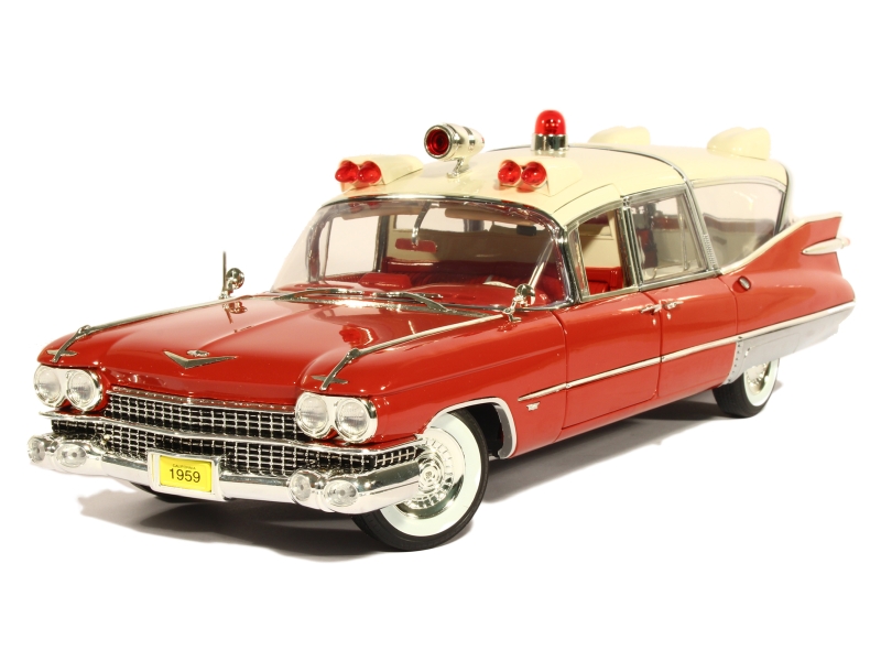 83443 Cadillac S&S Superior Ambulance 1959