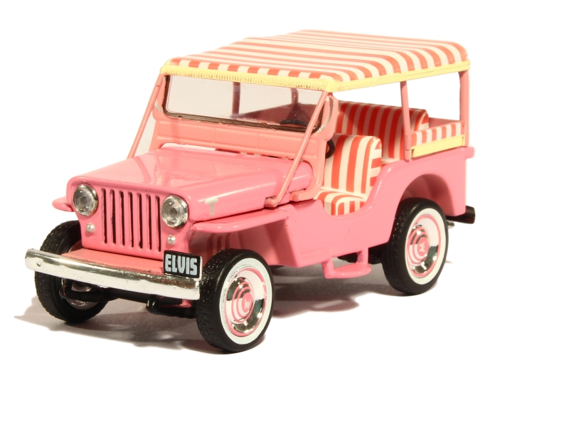 83445 Willys Jeep CJ3B Elvis 1960