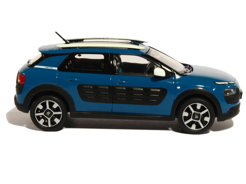 Citroën C4 Cactus 2018 Bleue - Miniature Norev 1/18, Métal, Neuve