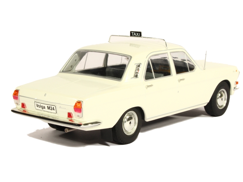 Ancien Taxi Volga GAZ-24 - Miniature Soviétique Vintage, Superbe Pièce De Collection URSS