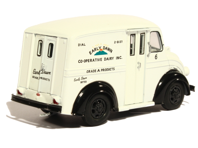 Modellino In Scala Camion Latte Bianco American Heritage O 1:43 50s Divco Milk Truck Diecast Mountain Modello Collezione American Heritage