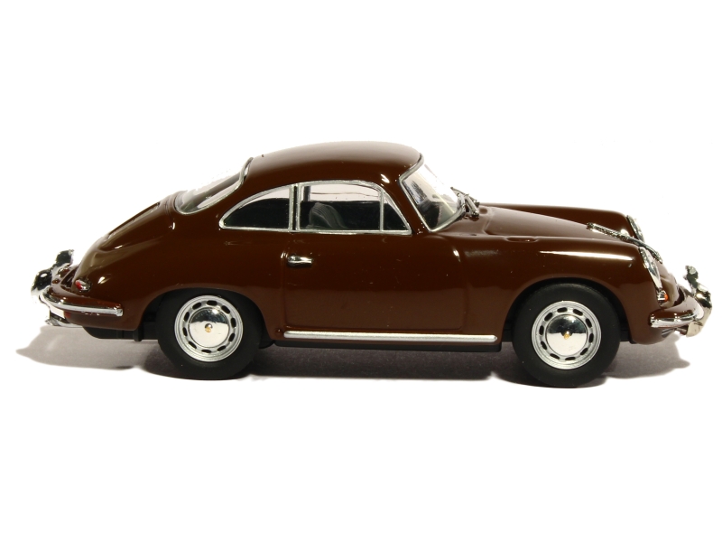 Miniature 1/43 Minichamps Porsche 356C Coupé 1963-1965 Bleu Foncé - Occasion