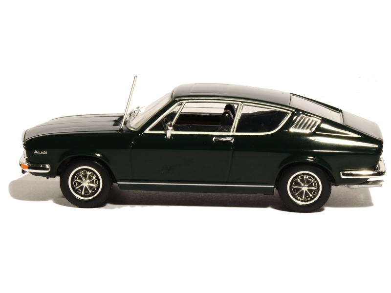 Miniatura Carro Audi 100 Coupé S 1969-75 Azul 1:43 Minichamps
