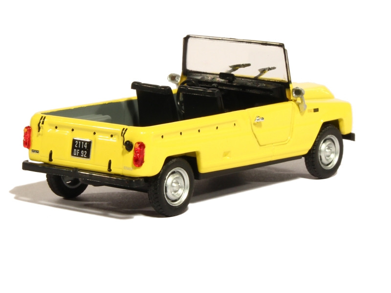Norev 1/43 Renault Rodeo 4 Jaune – Miniature Sous Plexiglas