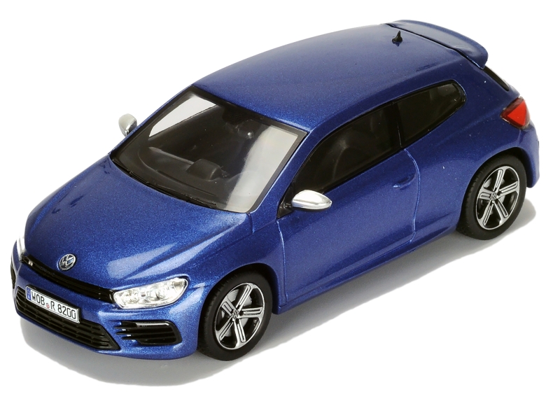 Modèle réduit Volkswagen Scirocco 3 R Phase 1 Blanc 2008 1/1