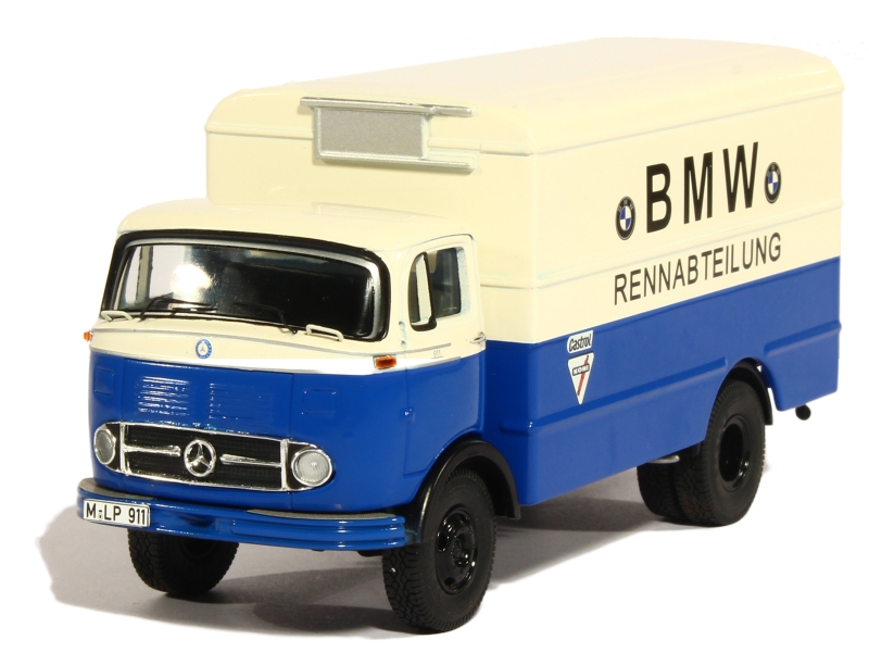 CAMION MERCEDES L 911 PRITSCHE Bleu PREMIUM CLASSIXXS 1:43