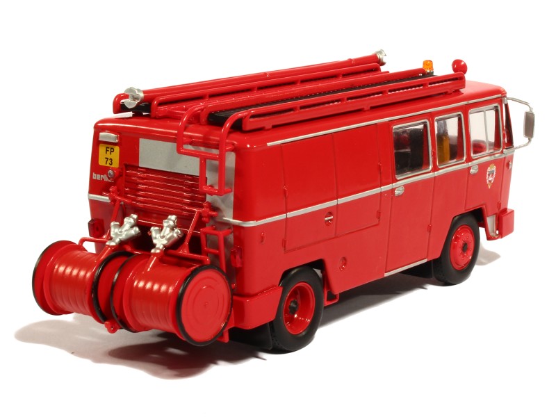 SOLIDO POMPIER N°375, Berliet Gak 17, fourgon mixte, 1/55e EUR 12,00