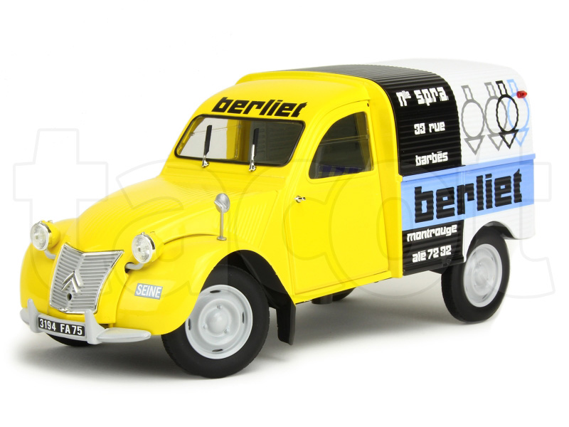 2cv fourgonnette miniature