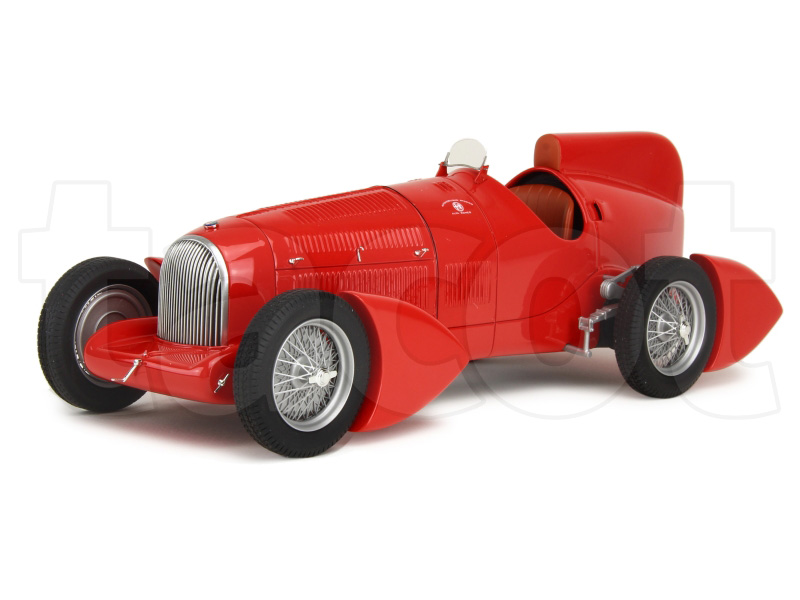 Modèle Réduit Alfa Romeo - P3 Tipo B N 4 2nd Circuito Di Modena 1934 Achille Varzi Rouge