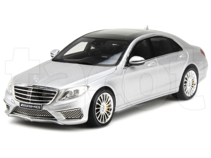 Modellino Mercedes S65 AMG W222 Nero &ndash; Scala 1:64 &ndash; Pressofuso KING MODEL Da Collezione