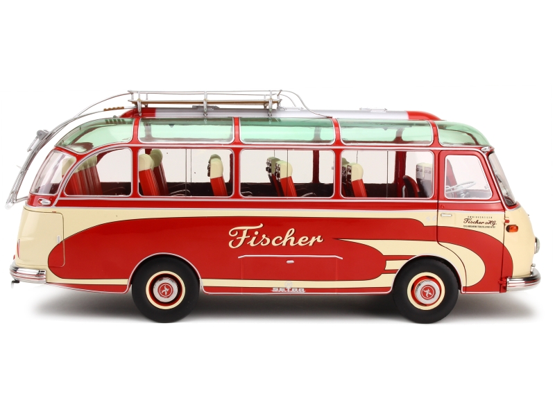 Kässbohrer Setra S6 ミニカー Schuco製 赤と白 - メルカリ