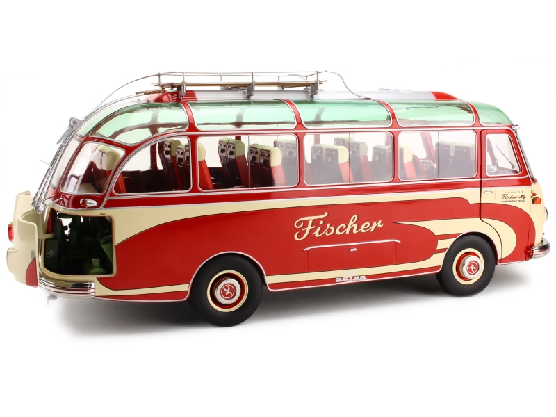 Setra - S6 Kassbohrer Fischer 1955 - Schuco - 1/18 - Autos