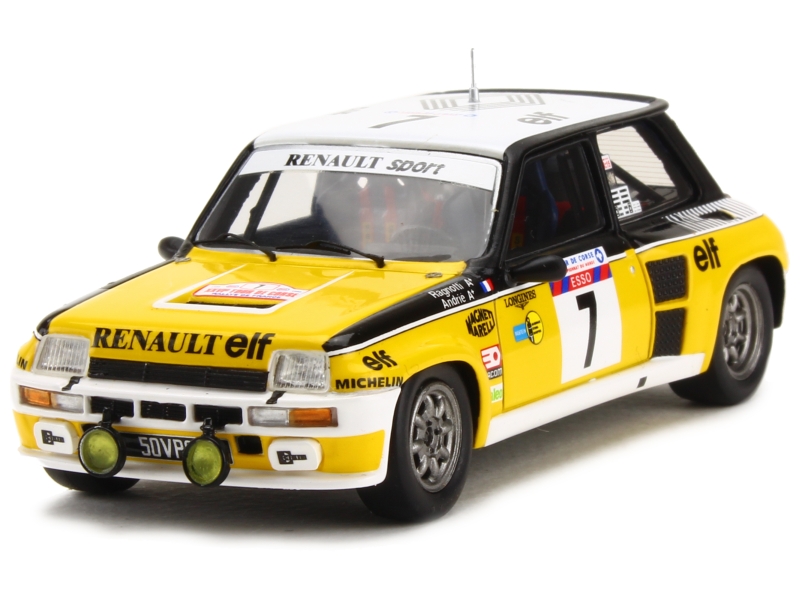84711 Renault R5 Turbo Tour de Corse 1982