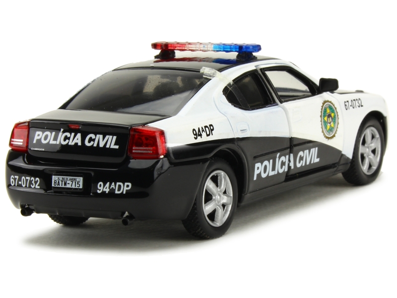 Dodge - Charger Sao Paulo Police 2011 - Greenlight - 1/43 - Autos