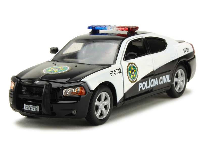 Dodge - Charger Sao Paulo Police 2011 - Greenlight - 1/43 - Autos