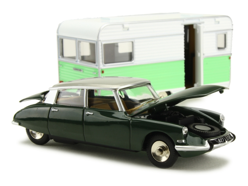 CITROEN DS VERTE Caravane 1/43 EUR 39,00 - FR