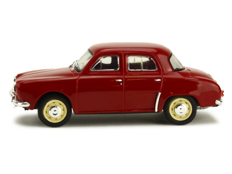 Miniature Norev Renault Dauphine 1961 - Échelle 1/43 - Occasion Avec Défauts (phare Manquant)