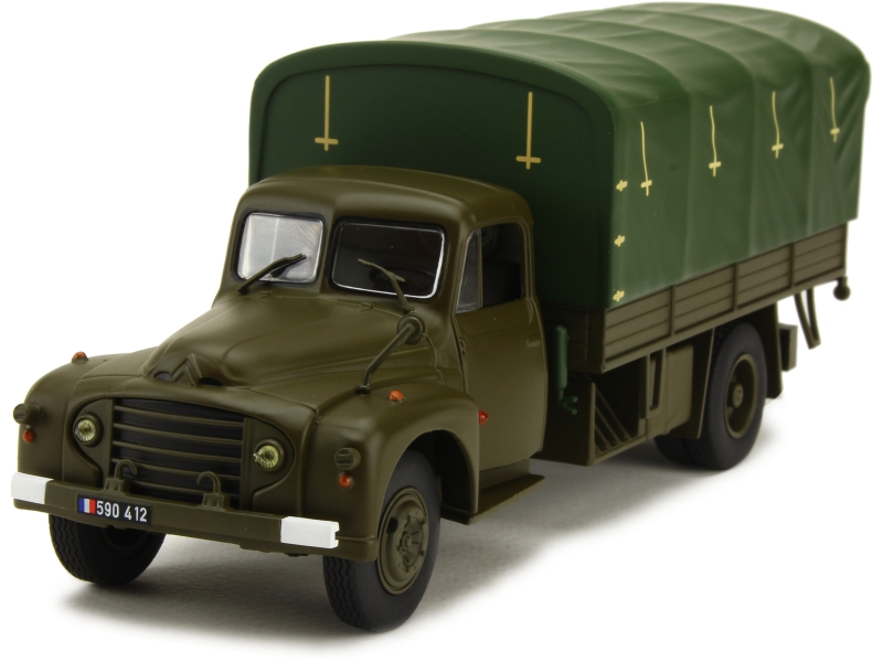 85013 Citroën T55 Plateau Bâché Militaire 1960