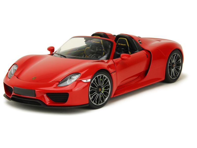 PORSCHE 918 SPYDER 2013 METEORE GREY METAL MINICHAMPS 410062132 1:43