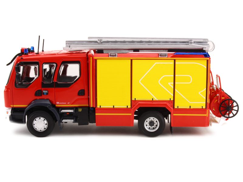 Renault - D15 FPT Rosenbauer Pompier - Eligor - 1/43 - Autos Miniatures  Tacot