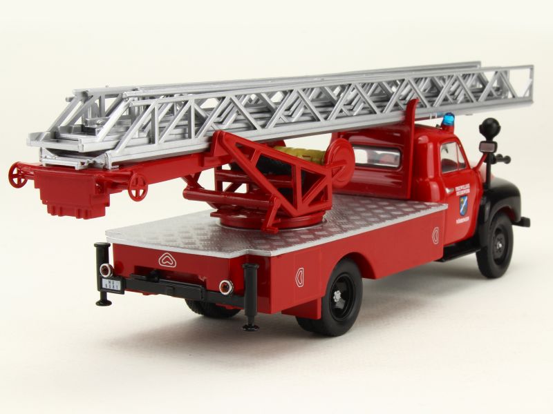 Miniature Schuco 1/43 Opel Blitz S 3T, Pompiers Feuerwehr, Firma Theimer, Occasion