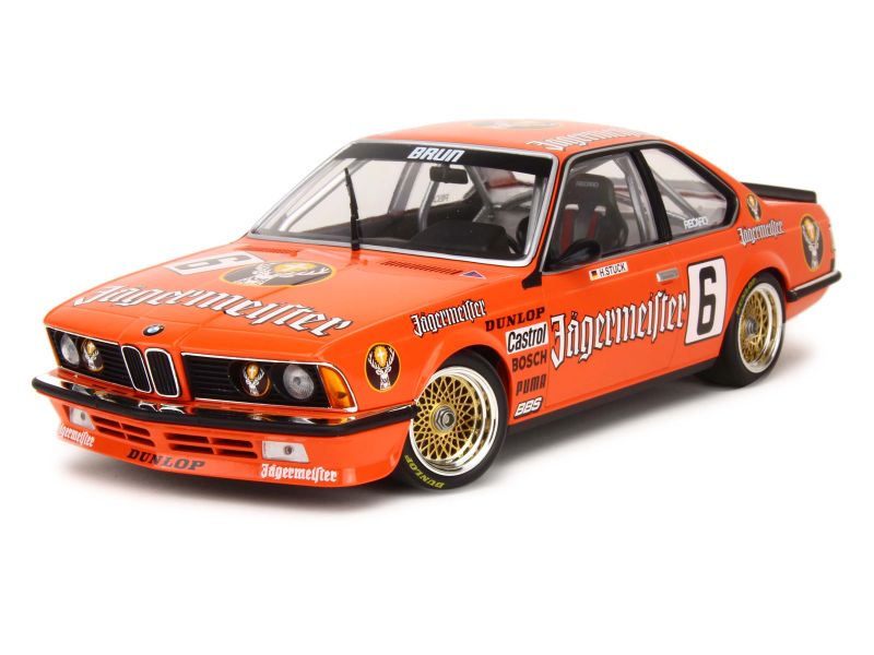 Modellino Auto Street Weapon Scala 1/64 - BMW E24 6 Serie 635 CSI - Colore Rosso - Anno 1987