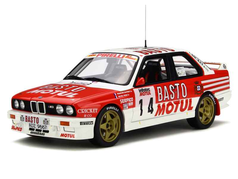 BMW M3 30 Rallye - Tour De Corse - 1/18 - Ottomobile - Blanche - Boîtier Inclus
