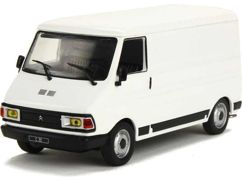 Modèle Réduit IXO 1/43 Citroën C35 VTU Centre D'Ahuy 1988 - Véhicule De Pompiers - Série Test - Rare