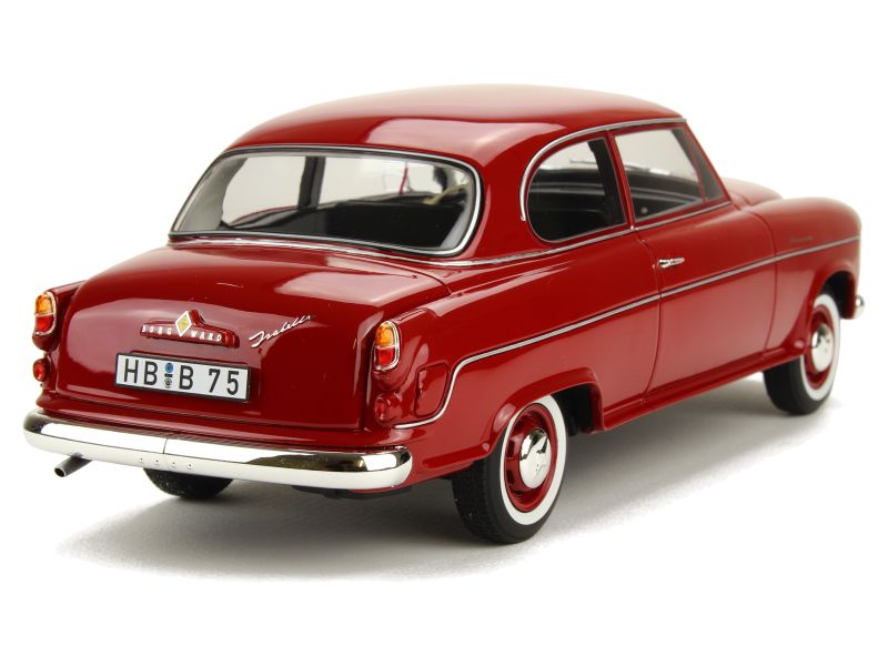 Borgward BO 4000 1/43 IXO - Modèle Réduit Beige Et Rouge 1952 - Neuf