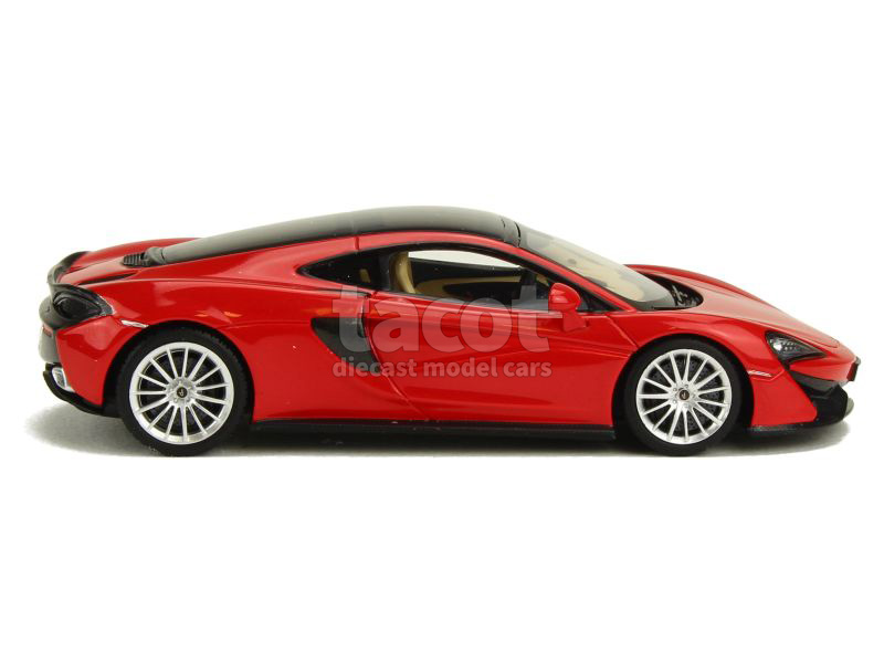 McLaren 570 GT (storm grey) - döküm modeli - Minichamps 537154520
