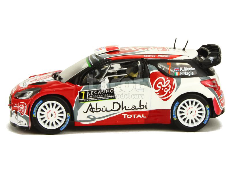 Miniatura Citroen DS3 WRC Rally 2015 1/43 Ixo - Escorrega O Preço