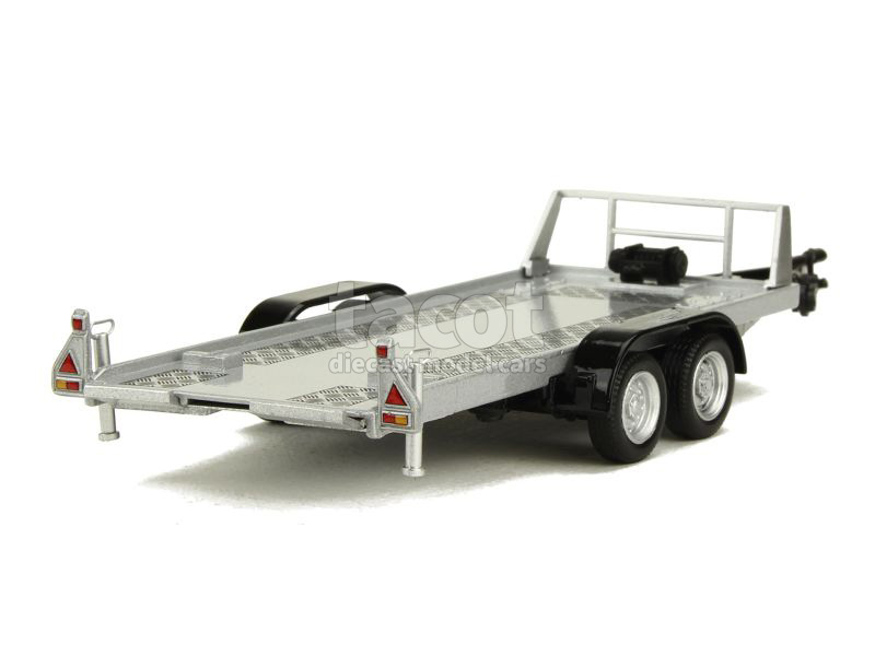 85818 Remorque Porte Auto Double Essieux