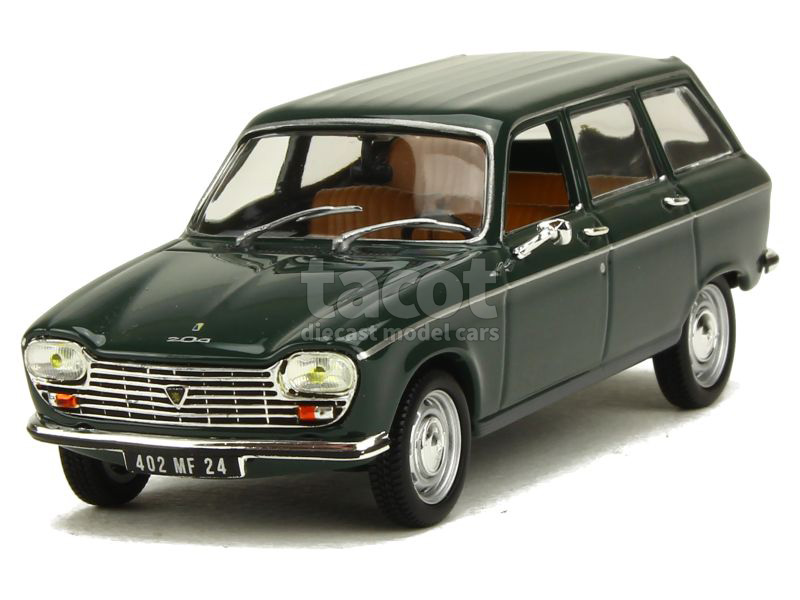 Peugeot 204 miniature hotsell