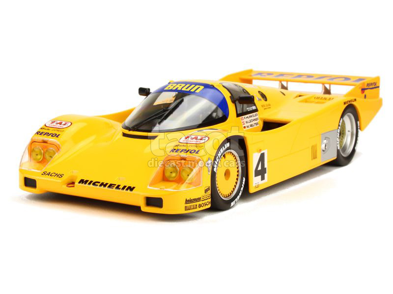 Porsche 962C 19 24 Heures du Mans 1988 Norev 187415 - Miniatures Autos