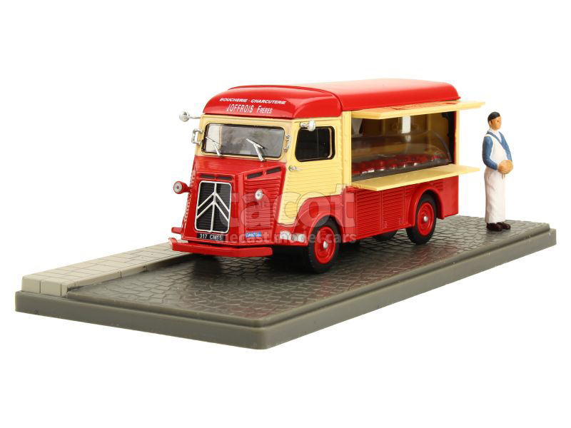 Miniature Citroen Utilitaire Type H 1950 Charles Gervais 1/43 - Collection