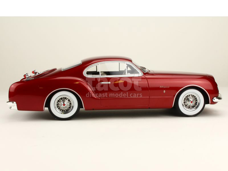 PACKARD CAVALIER 1953 – Miniature BOS 1/18 Rouge Métal, Résine, édition Limitée BOS308