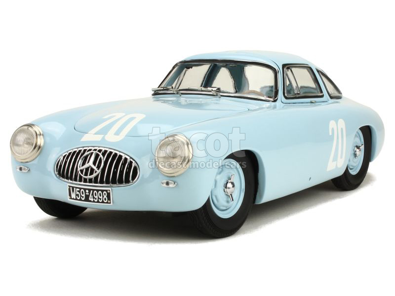 CMC Mercedes 300 SL #20 GP Bern 1952 - 1/18 - Bleu - Modèle Neuf M159