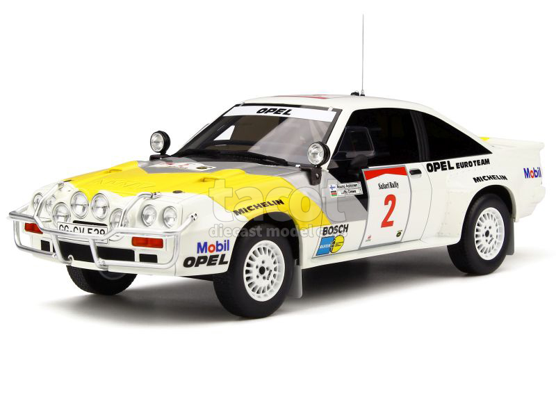 OTTO MOBILE- Opel Manta 400 GrB-Safari Rally-Echelle 1/18, OT245, Blanc OTTO MOBILE- Opel Manta 400 GrB-Safari Rally-Echelle 1/18, OT245, Blanc