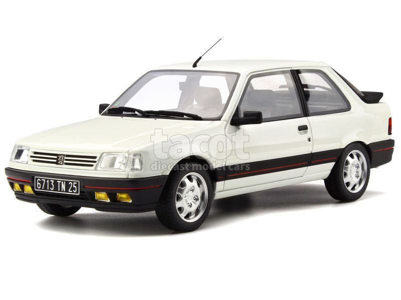 Peugeot 308 GTI Rouge Ottomobile 1/18 - Miniature Résine Neuve