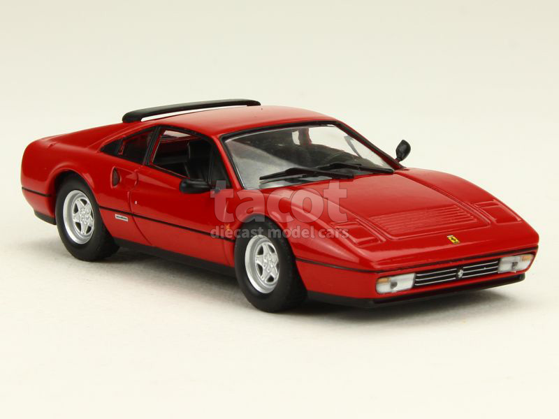Maquette Ferrari 328 GTB 1985 Rouge 1:18 KK-Scale - Métal Die-cast, Portes Et Capot Ouvrants, Neuve