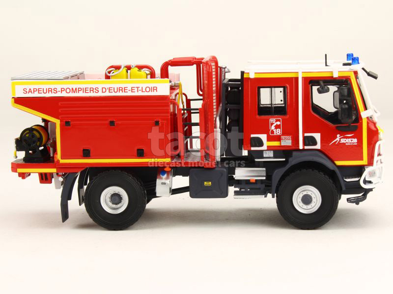 86218 Renault D14 4x4 CCFM Sides Pompiers