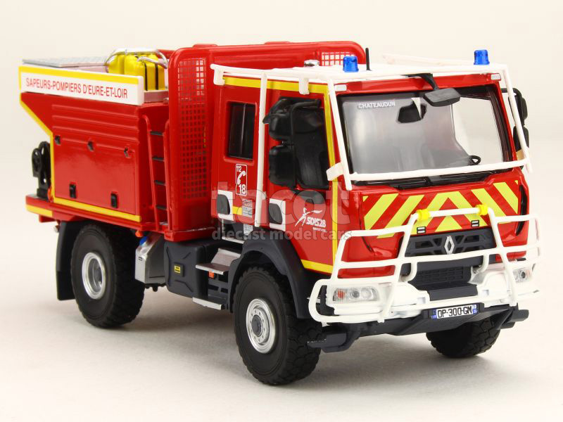 86218 Renault D14 4x4 CCFM Sides Pompiers