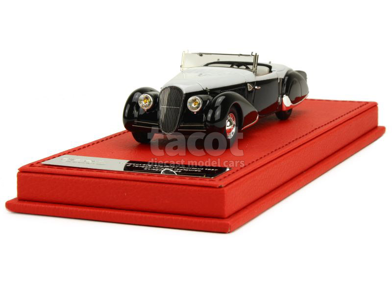 Kit Maquette Peugeot 402 Avec Malle En Métal Blanc - Échelle 1/87, Marque Tilbury, Neuf à Assembler