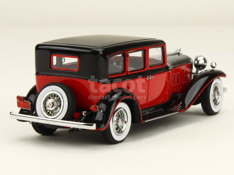Neo SB 1/43 - Stutz SV 16 sedan Noire et Rouge 1933