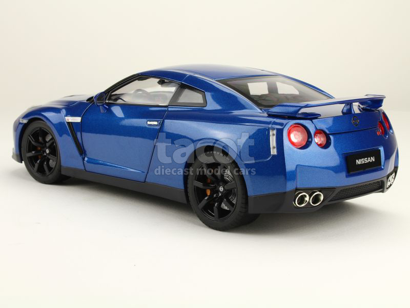 Norev 1/18 Nissan GT-R R35 Gris - Miniature De Collection