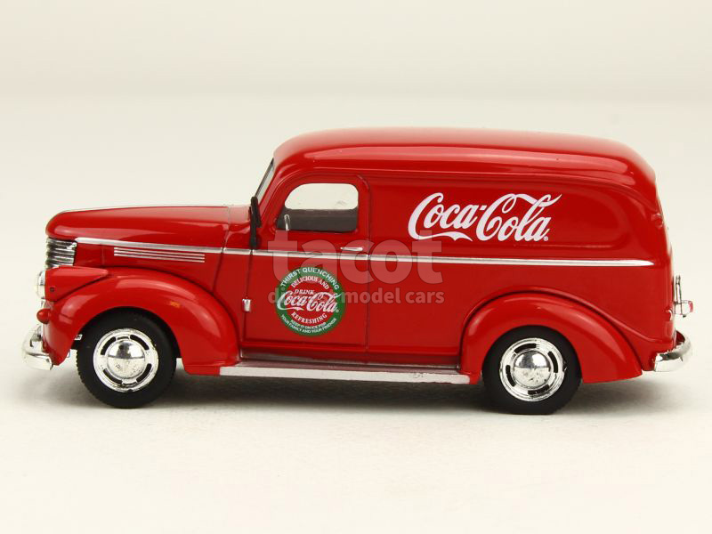 Modèle Réduit Chevrolet Monza 1/43 Transformé En Pub Coca-Cola - Zamak, Occasion