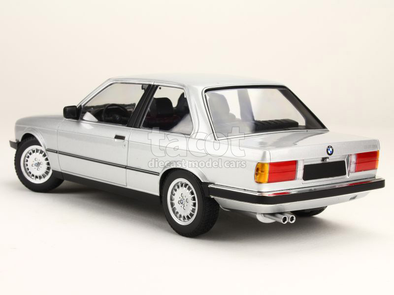 BMW 3er E30 323i Coupe Modellauto 1/18 Minichamps - Saturn Blau Limitiert 1/400